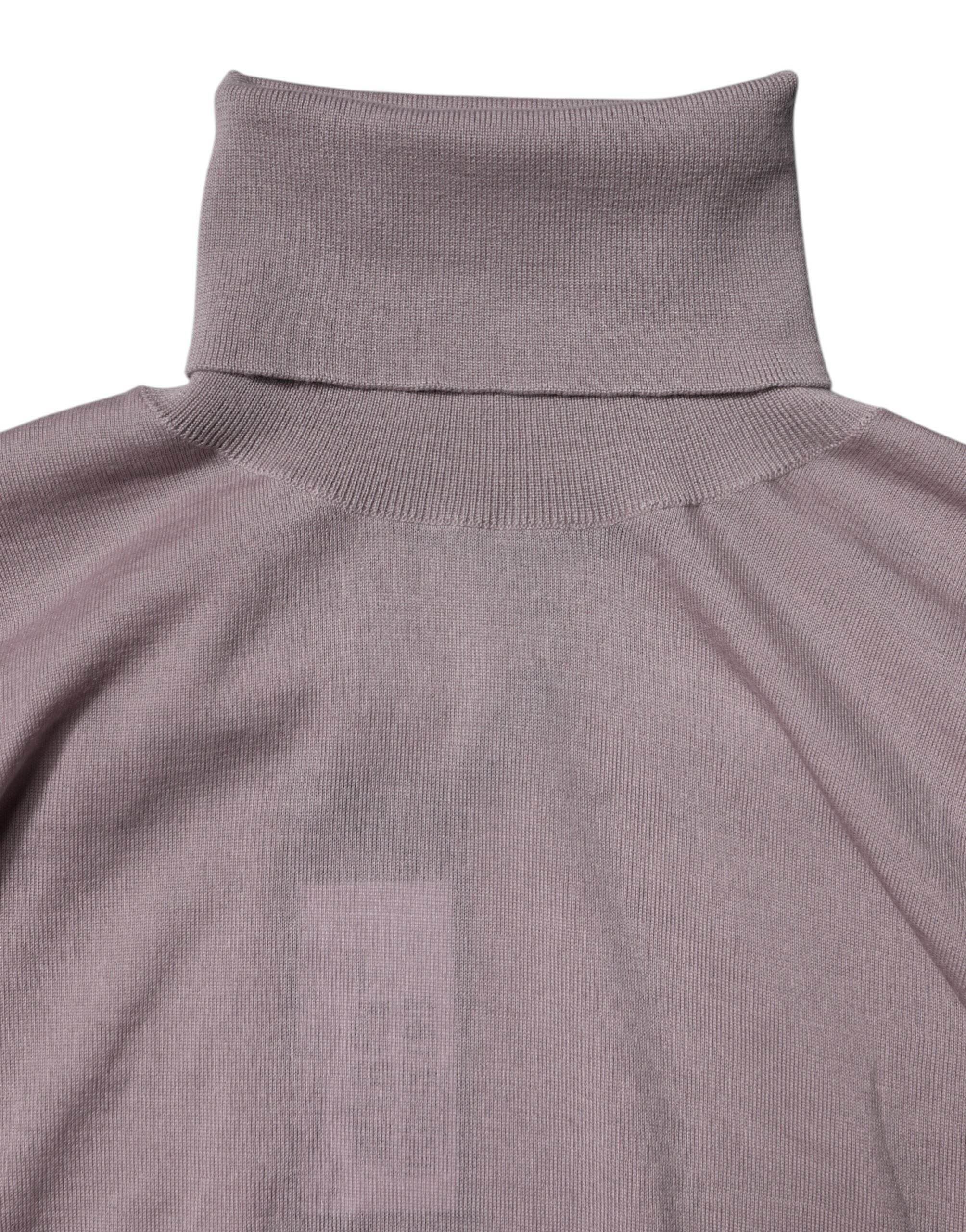 Dolce & Gabbana Brown Cashmere Knitted Men Pullover Sweater - Hilstor