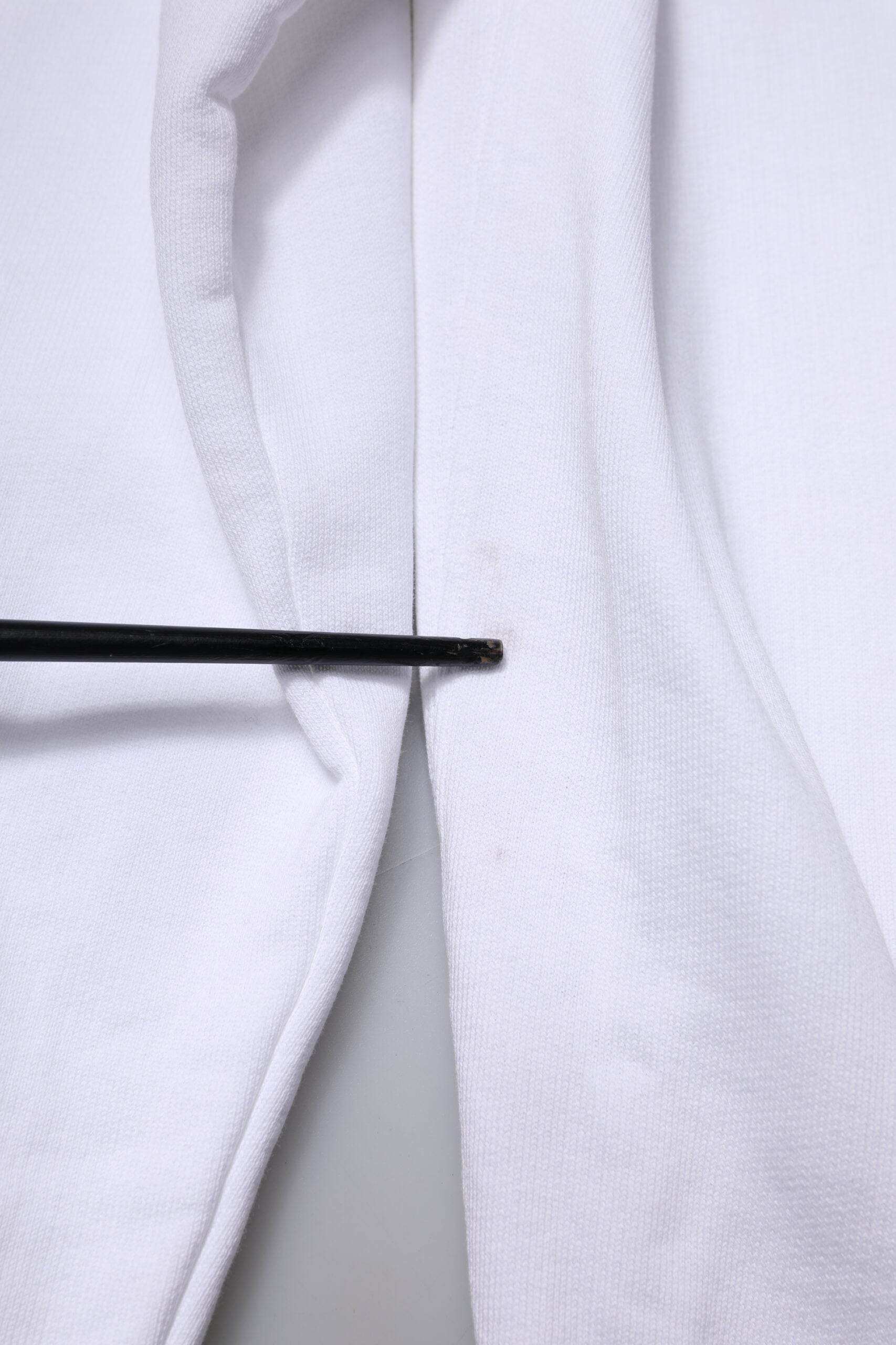 Dolce & Gabbana White Logo Cotton Crew Neck Pullover Sweater - Hilstor