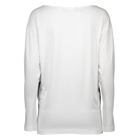 Love Moschino White Cotton Unisex T-Shirt