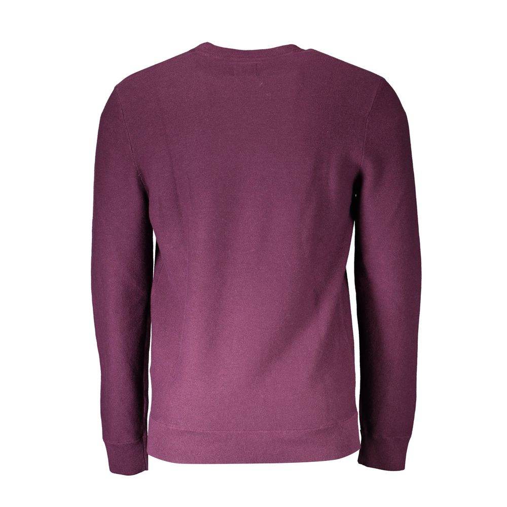 Dockers Purple Cotton Sweater - Hilstor