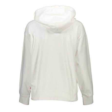 Levi's White Cotton Unisex Sweatshirt
