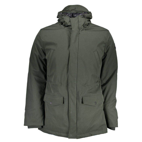 U.S. POLO ASSN. Green Polyester Men Jacket - Hilstor