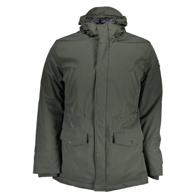 U.S. POLO ASSN. Green Polyester Men Jacket - Hilstor