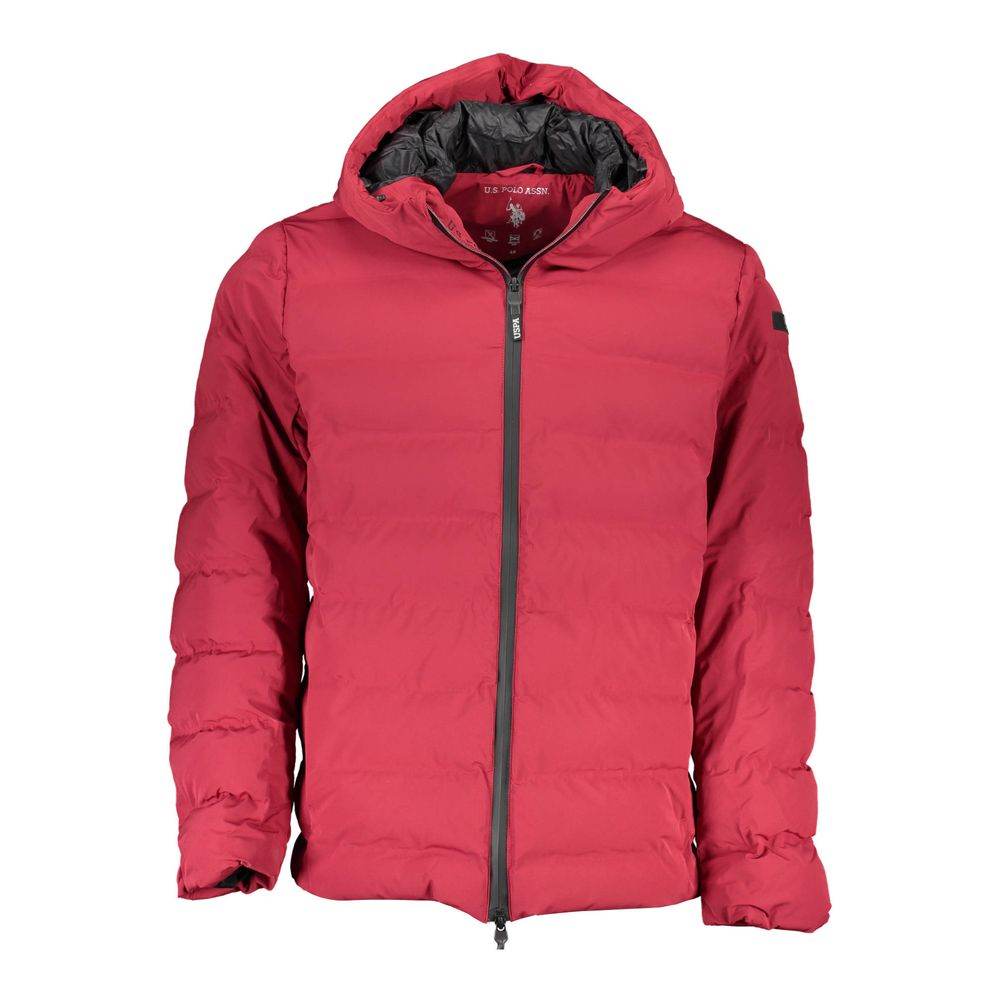 U.S. POLO ASSN. Red Polyamide Men Jacket - Hilstor