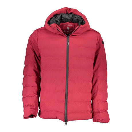 U.S. POLO ASSN. Red Polyamide Men Jacket - Hilstor