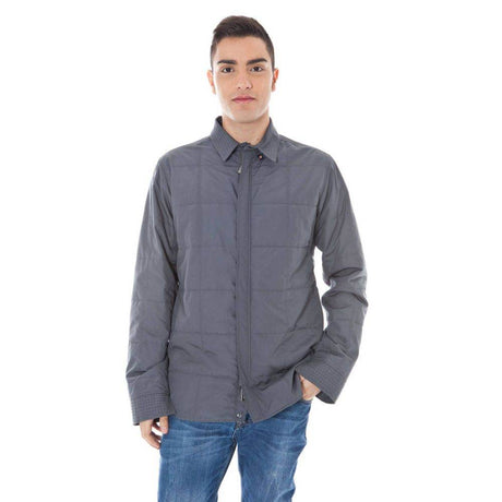 Calvin Klein Gray Polyester Men Jacket - Hilstor