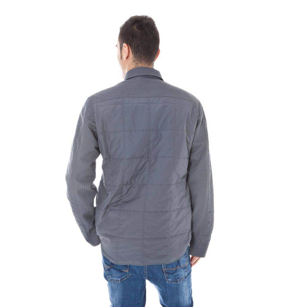 Calvin Klein Gray Polyester Men Jacket - Hilstor