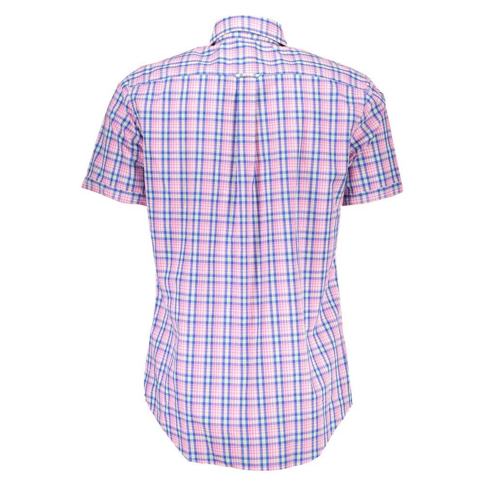 Gant Pink Cotton Men Shirt - Hilstor