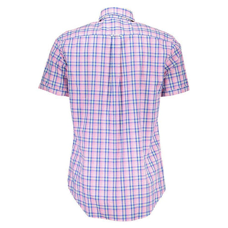 Gant Pink Cotton Men Shirt - Hilstor
