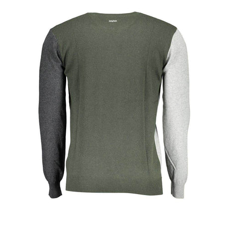 U.S. POLO ASSN. Gray Wool Men Sweater - Hilstor
