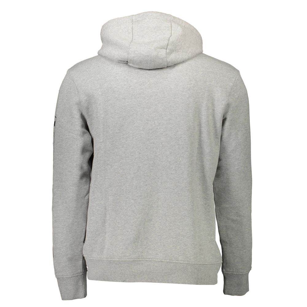 Napapijri Gray Cotton Men Sweater - Hilstor