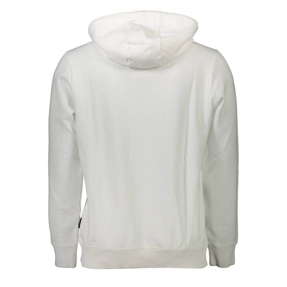 Napapijri White Cotton Men Sweater - Hilstor