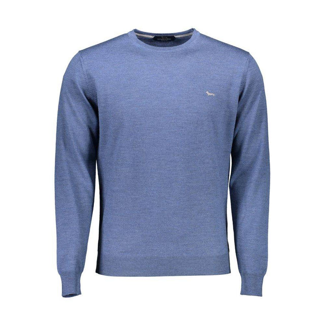 Harmont & Blaine Blue Wool Men Sweater - Hilstor
