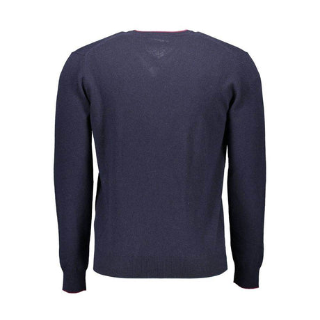 Harmont & Blaine Blue Wool Men Sweater - Hilstor
