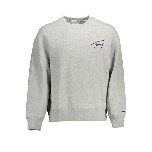 Tommy Hilfiger Gray Cotton Men Sweater - Hilstor