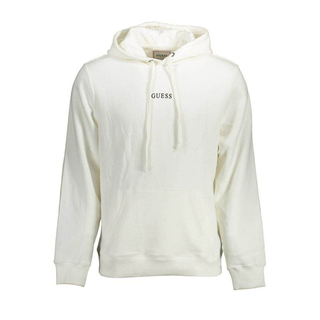 Guess Jeans White Cotton Men Sweater - Hilstor