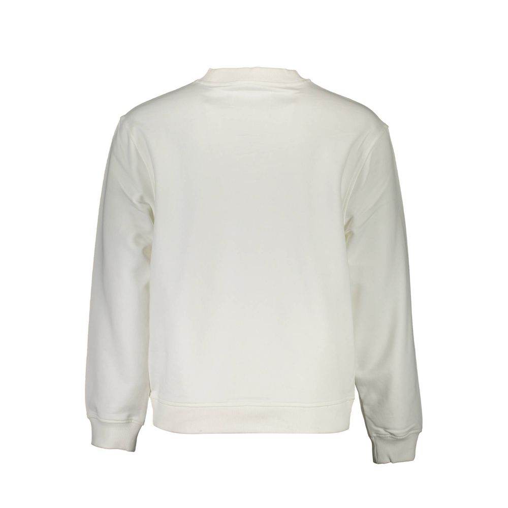 Calvin Klein White Cotton Men Sweater - Hilstor