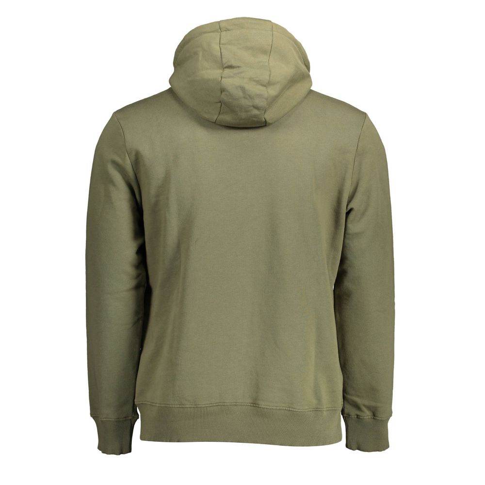 Napapijri Green Cotton Men Sweater - Hilstor