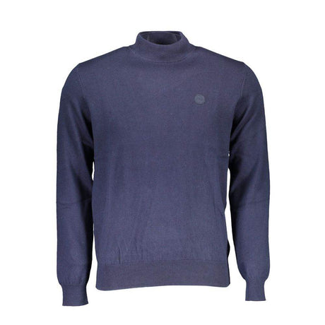 North Sails Blue Cotton Men Sweater - Hilstor
