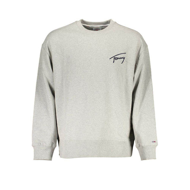 Tommy Hilfiger Gray Cotton Men Sweater - Hilstor