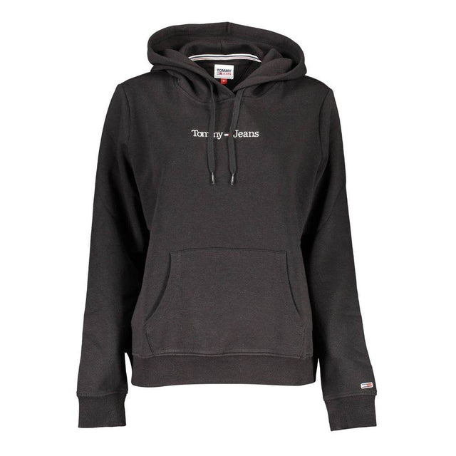 Tommy Hilfiger Black Cotton Women Sweater - Hilstor