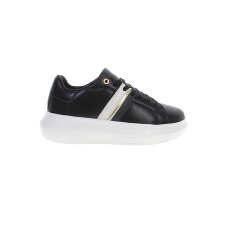 U.S. POLO ASSN. Black Polyester Women Sneaker - Hilstor