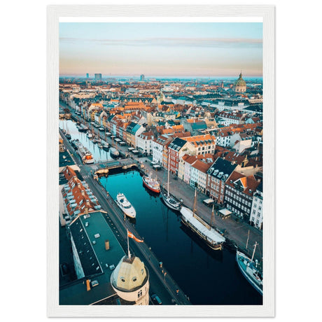 Classic Semi-Glossy Paper Wooden Framed Poster - Hilstor