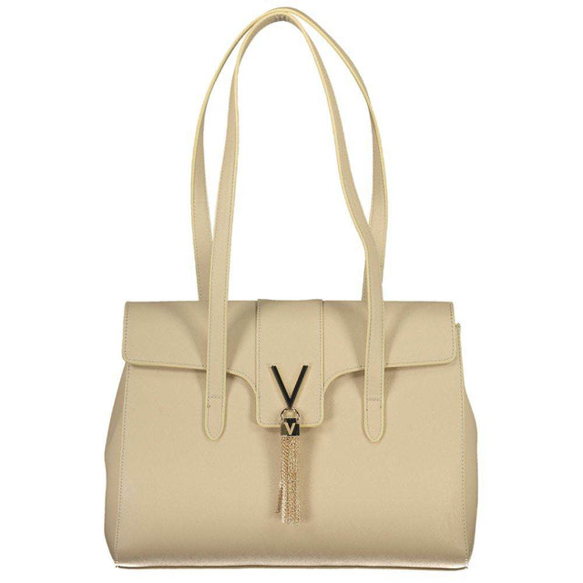 Mario Valentino Beige Polyethylene Handbag - Hilstor