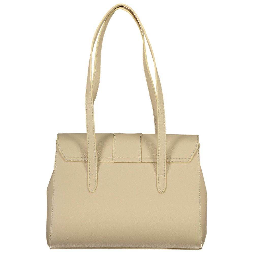 Mario Valentino Beige Polyethylene Handbag - Hilstor