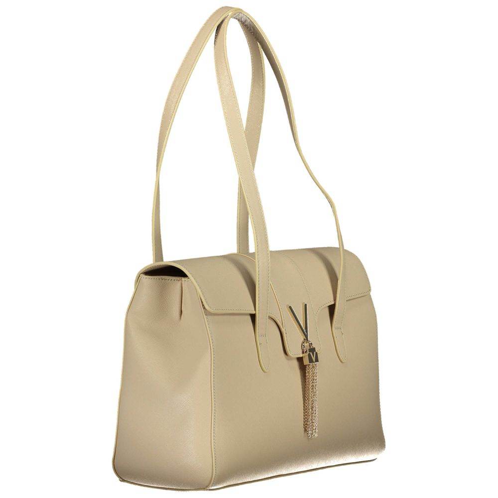 Mario Valentino Beige Polyethylene Handbag - Hilstor
