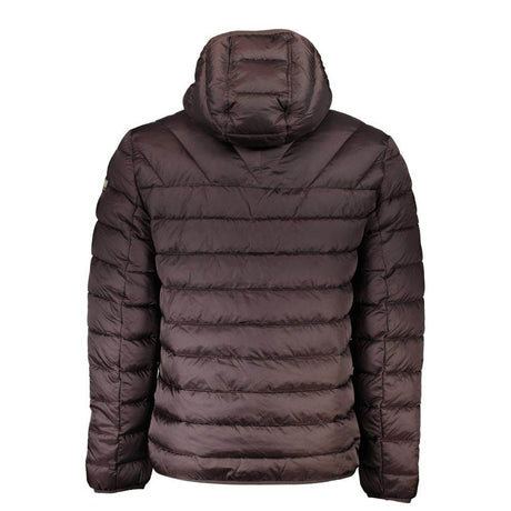 Napapijri Brown Polyamide Men Jacket - Hilstor