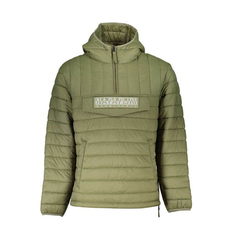Napapijri Green Polyamide Men Jacket - Hilstor