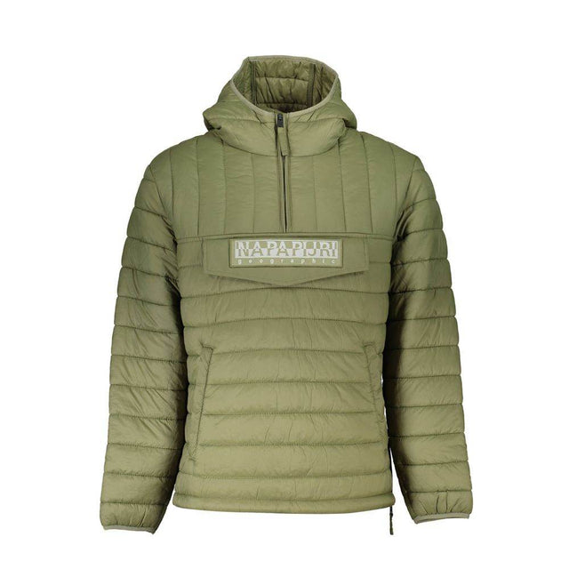 Napapijri Green Polyamide Men Jacket - Hilstor