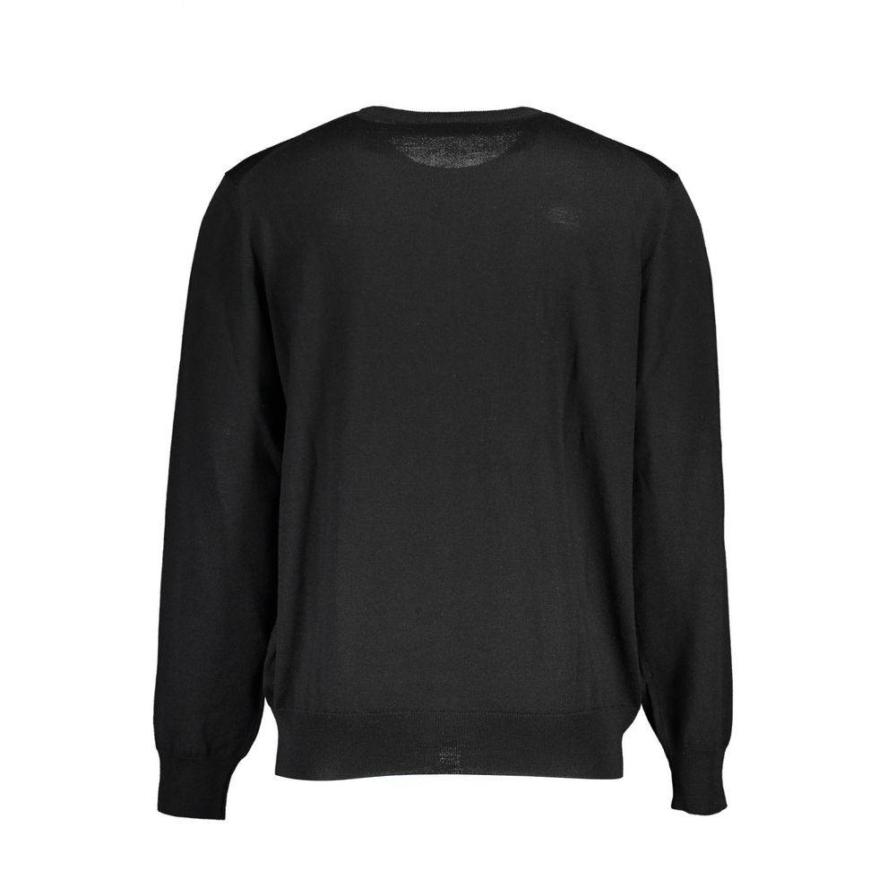 K-WAY Black Wool Sweater - Hilstor