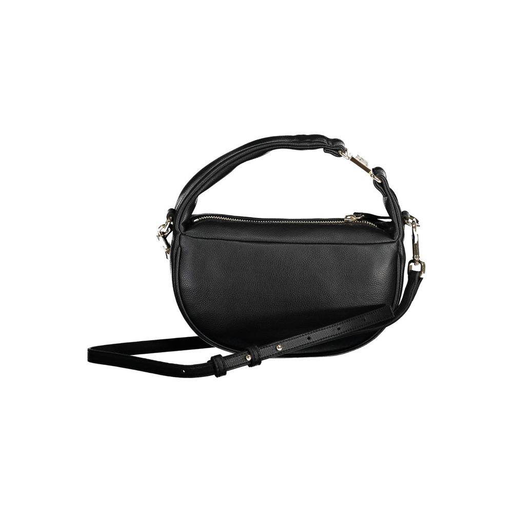 Tommy Hilfiger Black Polyester Handbag - Hilstor