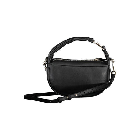 Tommy Hilfiger Black Polyester Handbag - Hilstor