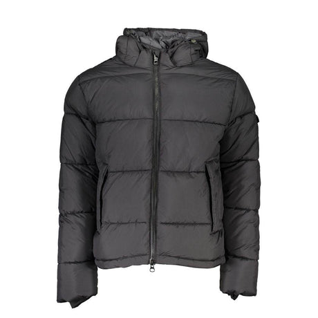 North Sails Black Polyester Men Jacket - Hilstor