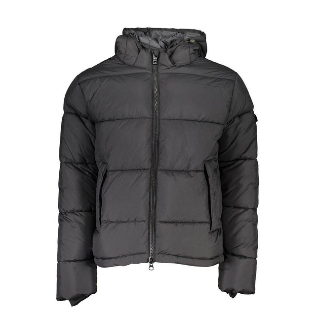 North Sails Black Polyester Men Jacket - Hilstor