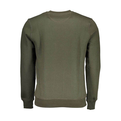 North Sails Green Cotton Men Sweater - Hilstor