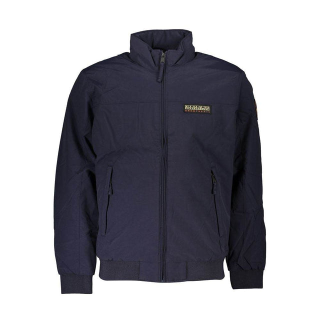 Napapijri Blue Polyamide Men Jacket - Hilstor