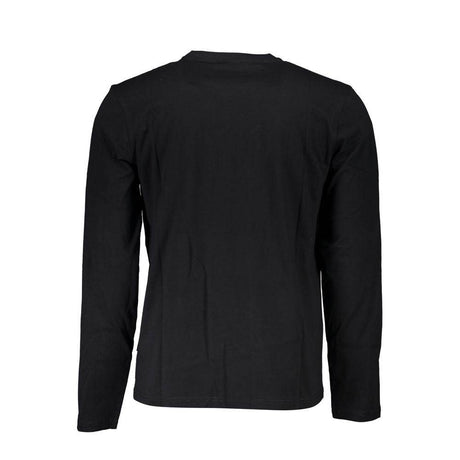 Napapijri Black Cotton T-Shirt - Hilstor