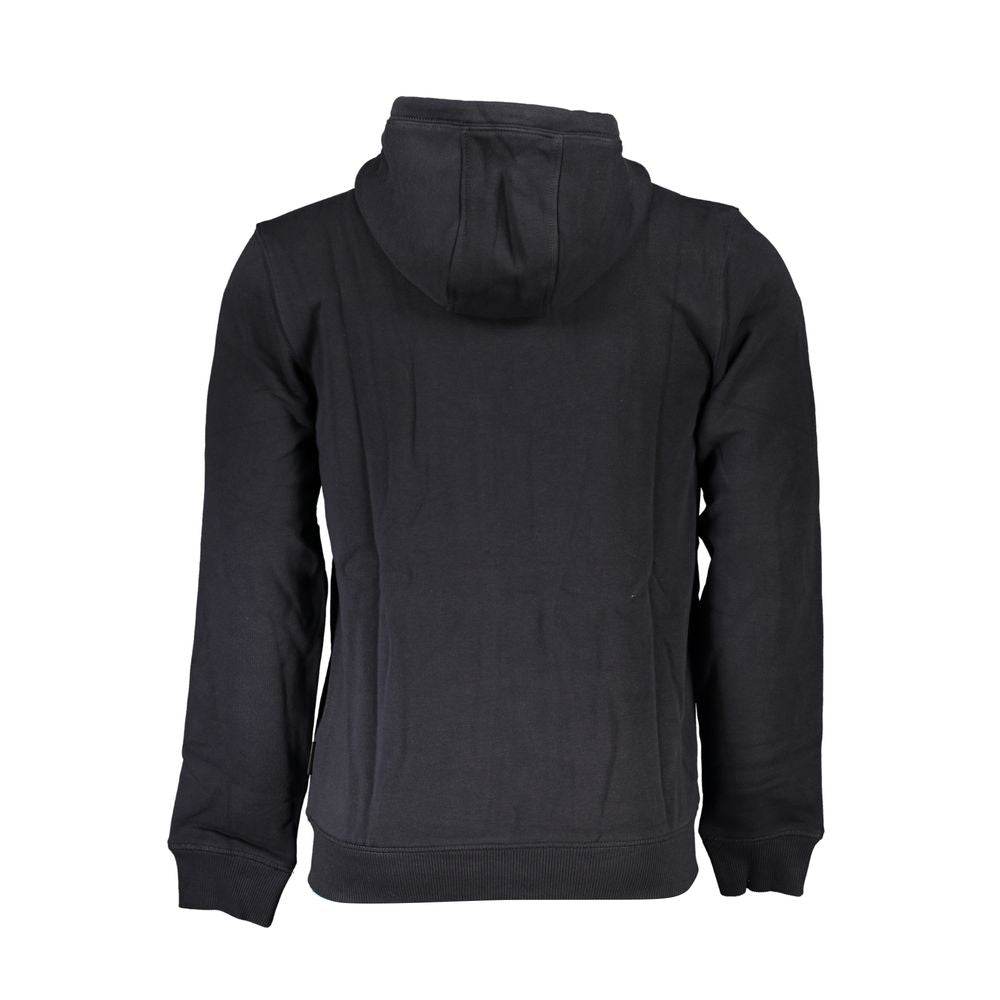 Napapijri Black Cotton Men Sweater - Hilstor