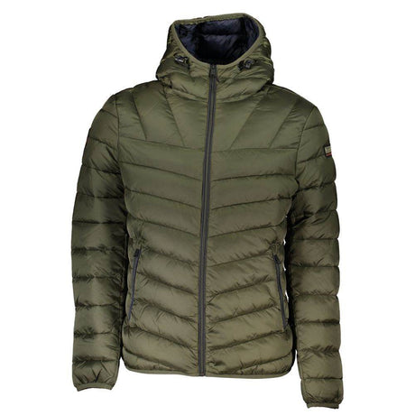Napapijri Green Polyamide Men Jacket - Hilstor