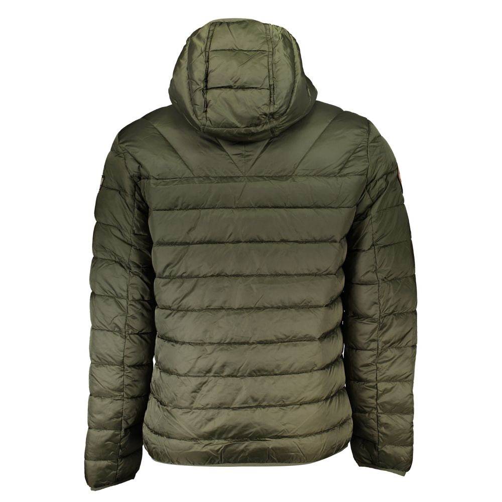 Napapijri Green Polyamide Men Jacket - Hilstor