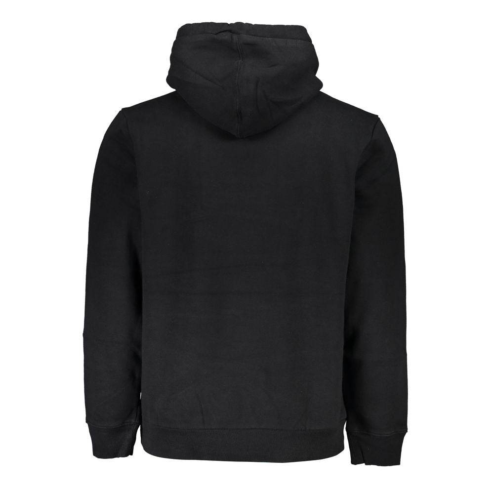 Napapijri Black Cotton Men Sweater - Hilstor