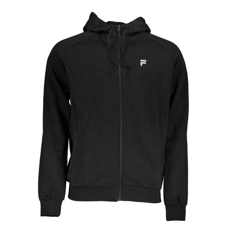 Fila Black Cotton Men Sweater - Hilstor
