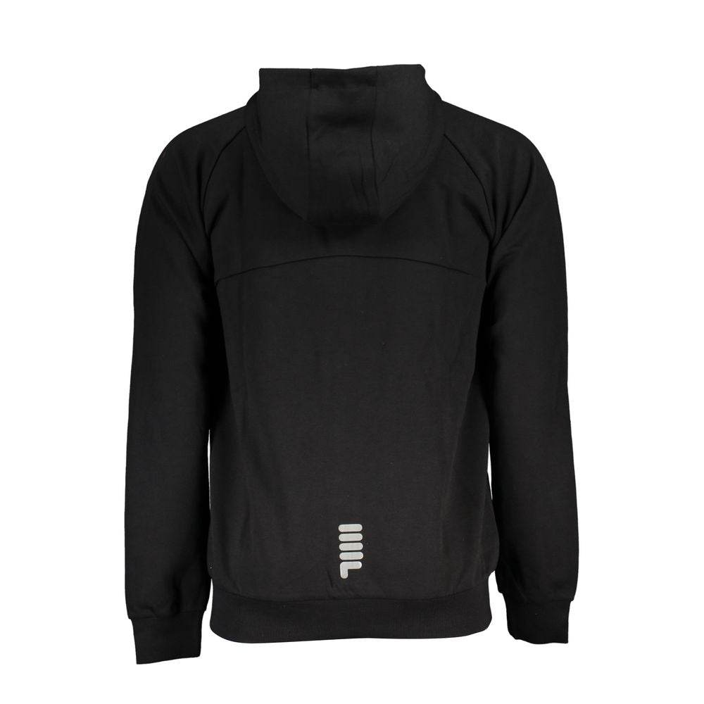 Fila Black Cotton Men Sweater - Hilstor