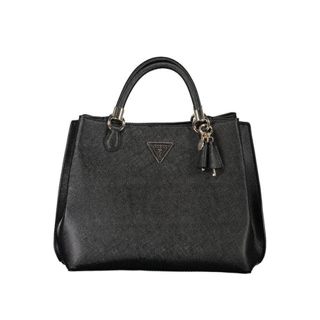 Guess Jeans Black Polyethylene Handbag - Hilstor