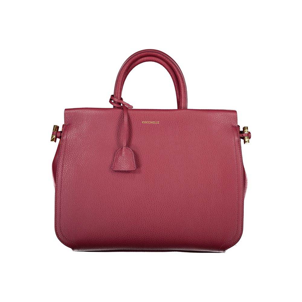 Coccinelle Red Leather Handbag - Hilstor