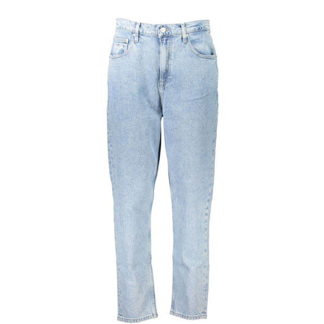 Tommy Hilfiger Blue Cotton Women Jeans - Hilstor